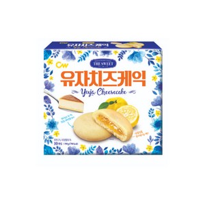 청우식품 유자치즈케익, 190g, 10개