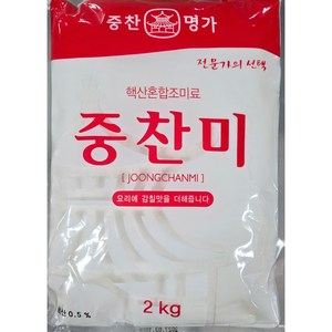 중찬미 중식미원 미원 중찬명가, 2개, 2kg