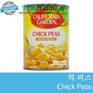 Yes!Global California garden - Chick Peas (400g UAE) 캘리포니아가든 칙 피스(400g 아랍에미레이트), 1개, 400g