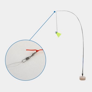 배드민턴혼자치기 셀프스매싱연습기 배드멘턴자동리턴기, 기본 세트