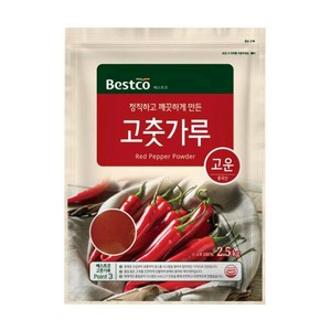 베스트코 고춧가루 고운 2.5kg, 1개