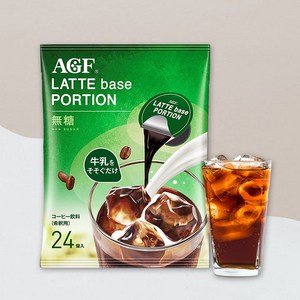 AGF 포션커피 무가당 블랙 432g (18gx24개입), 18g, 24개입, 1개, 18g