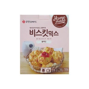 큐원 홈메이드 비스킷믹스 750g (250g x 3입), 3개, 250g