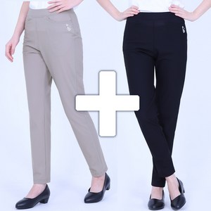 여름 여성 등산바지 냉감 쿨바지 1+1