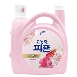 고농축 피죤 강력탈취 오리지널 로맨틱플라워 섬유유연제, 6L, 1개