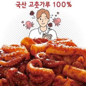 꽃미남쭈꾸미 양념 쭈꾸미 볶음 600g, 2개