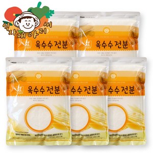 소연식품 옥수수전분 식자재 업소용, 5개, 1kg