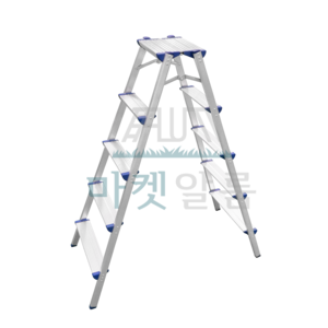 국산 알루미늄 가정용사다리 광폭 5단 안전, 1개