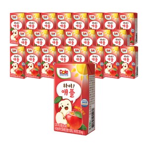 돌 하이 주스, 사과, 120ml, 24개