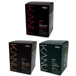 맥심 카누 아메리카노 커피 30T 마일드로스트 다크로스트 스위트아메리카노 디카페인, 카누 디카페인 아메리카노30T