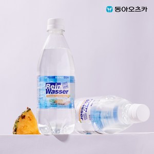 라인바싸 파인애플 탄산수, 80개, 500ml