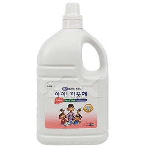 아이깨끗해 대용량 핸드워시 리필 손세정제 4L 1개