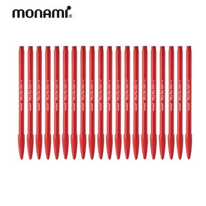 모나미 프러스펜 3000, Red, 120개