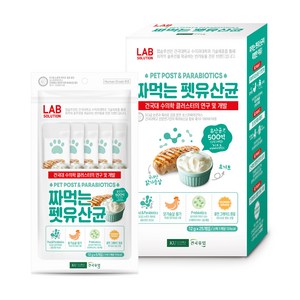 [건국우유] 짜먹는 펫유산균(12g x 25개입), 닭고기, 12g, 12g, 25개