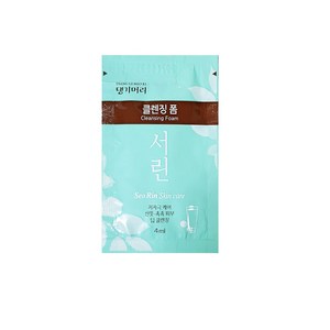 댕기머리 서린 폼클렌징 4ml, 120개