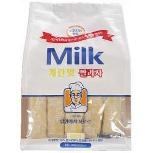 밀크클래식쌀과자 계란맛, 1개, 240g