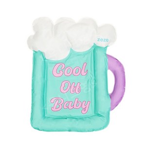 강아지 고양이 쿨매트 반려견 반려묘 아이스 패드 여름 냉각 방수 맥주모양, C