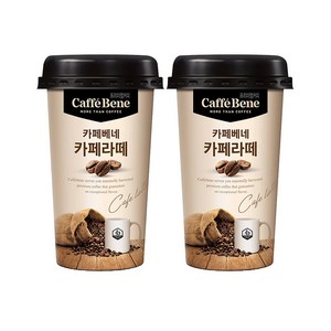 푸르밀 카페베네 카페라떼, 200ml, 20개