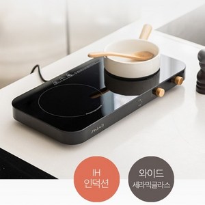 신일 더블 인덕션 2구 전기레인지 SHL-2800WG, 프리스탠딩