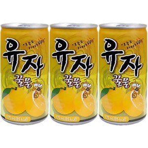 일화 유자꿀물, 60개, 175ml