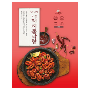 달구지 오븐돼지 불막창, 300g, 10개