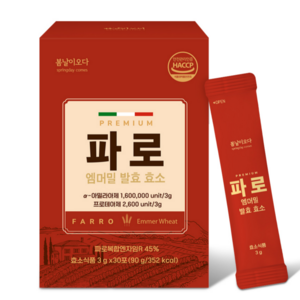 프리미엄 파로 엠머밀 발효 효소, 1개, 90g