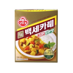 오뚜기 백세카레 순한맛, 200g, 1개