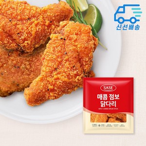 사세 매콤 점보 닭다리 1.3kg, 2개