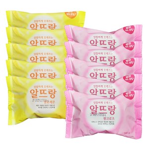 알뜨랑 비누 오리지널 140g 핑크 5개 + 옐로우 5개, 1세트, 10개