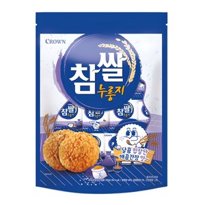 크라운 참쌀 누룽지, 216g, 1개