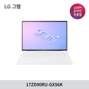 2023 LG전자 그램 대학생 사무용 노트북 17ZD90RU-GX56K, WIN11 Home, 16GB, 512GB, 코어i5, 스노우화이트