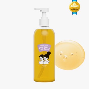 와프랩 사춘기 청소년 등여드름 바디워시 500ml, 1개