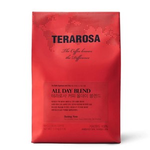 테라로사 올데이 블렌드 원두커피, 1개, 1.13kg, 홀빈(분쇄안함)