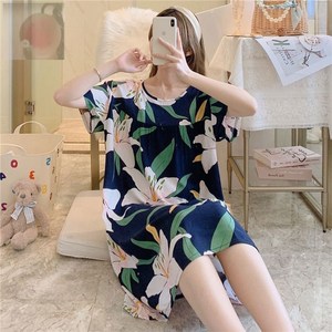 애띠앙 시원쿨쿨 여름 홈웨어 원피스 반팔 잠옷