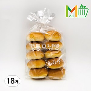 MMMALL 삼립 모닝빵 (10입), 18개, 270g