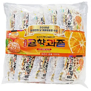 제주신효 귤향과즐 전통한과 감귤과즐, 28g, 30개