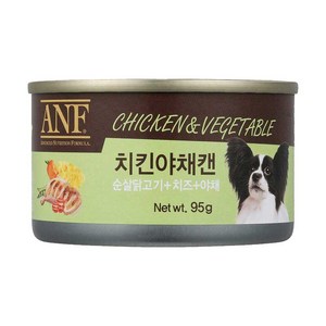 [24개1박스]anf 캔(독) 95g 치킨야채 강아지캔, 24개