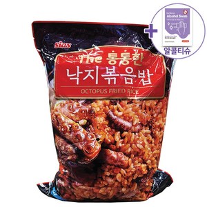 트레이더스 시아스 더통통한 낙지 볶음밥 [아이스박스] + 더메이런알콜티슈, 300g, 7개