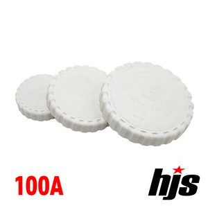 HJS DRF 원터치 소켓용 캡 100A (PVC 신형 이음관 뚜껑 PPI), 1개