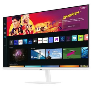 삼성전자 삼성 스마트모니터 M7 S32BM701 UHD 4K 80cm 32인치 컴퓨터모니터, S32BM701(화이트), LS32DM701UKXKR