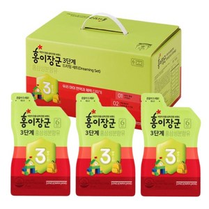 정관장 어린이 홍삼 홍이장군 3단계 파우치 최신 정품, 30개, 20ml