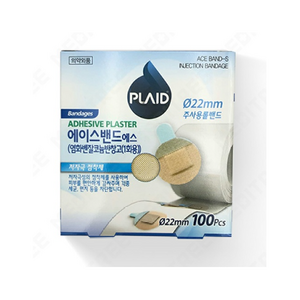 에이스 //원형밴드// 22mm 1통 100매입, 1개
