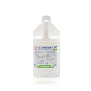 그린제약 그린 소독용에탄올액 대용량 에탄올액, 1개, 4L