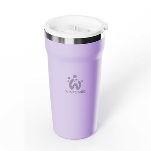 윈터리 고급 이중 진공 텀블러 540ml / 18Oz, 바이올렛