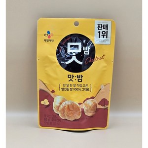 맛밤 유기농, 80g, 20개