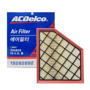 ACDelco 카마로SS V6 6.2L 용 에어필터/본넷에서교체/엔진오일교체시/GM, 1개