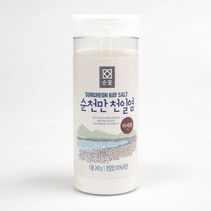 순꽃 순천만천일염 미세염 우수천일염사용 HACCP, 1개, 240g