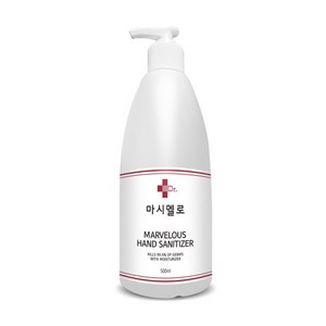 손소독제 대용량 500ml 알콜70% 세니타이저, 1개