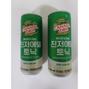 [호호유통]캐나다드라이 진저에일 토닉, 30개, 250ml