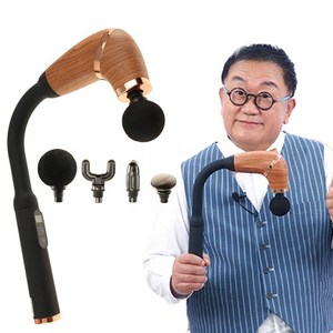 [조이 홈쇼핑] 이용식 독일 몬타 싹풀려 집중강타 셀프 마사지건 안마기, 마사지건 풀세트 (UNIR-BM-555)